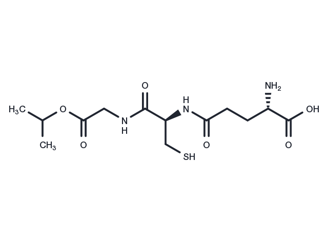 Glutathione monoisopropyl ester Chemical Structure