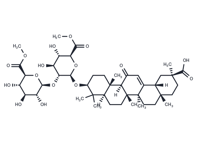 Glycyrrhizin-6′,6′′-dimethylester Chemical Structure
