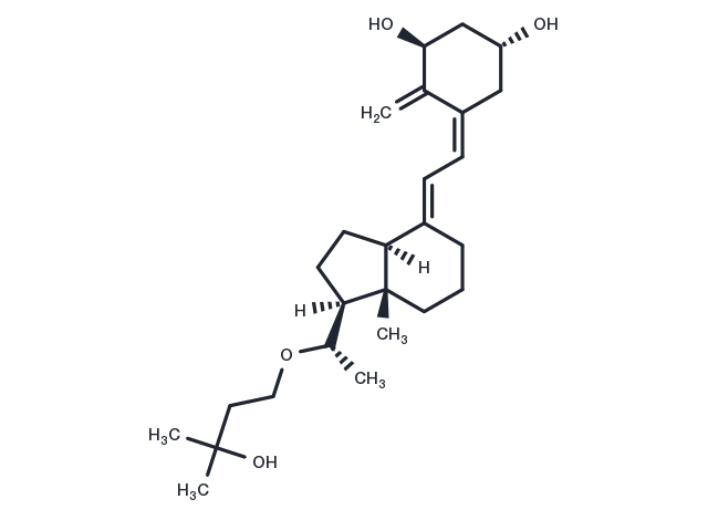 Maxacalcitol Chemical Structure