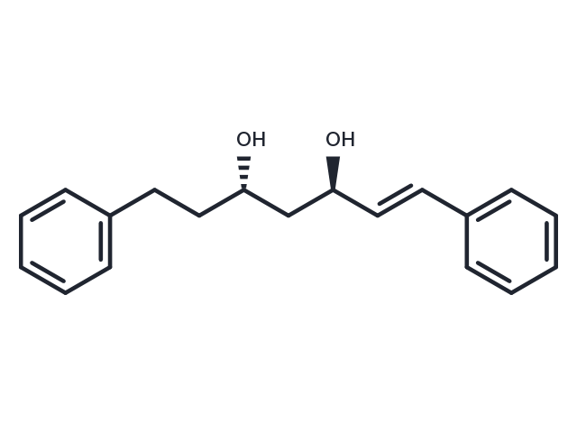 (3R,5S,E)-1,7-Diphenylhept-1-ene-3,5-diol Chemical Structure
