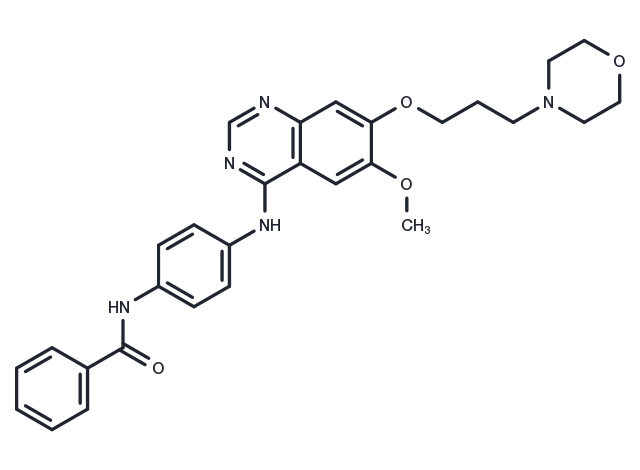 ZM-447439 Chemical Structure