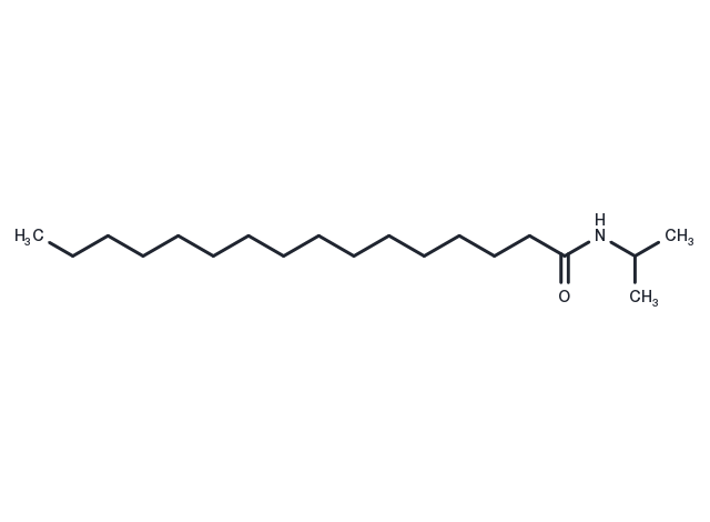 Palmitoylisopropylamide Chemical Structure