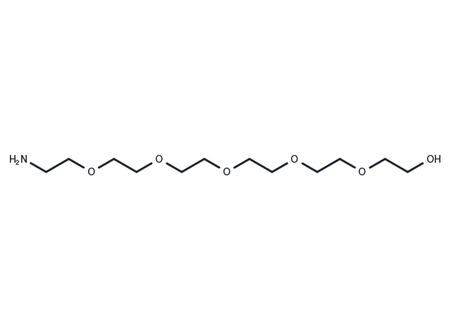 Amino-PEG6-alcohol Chemical Structure