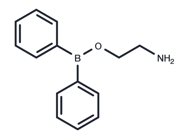 2-Aminoethyl diphenylborinate Chemical Structure