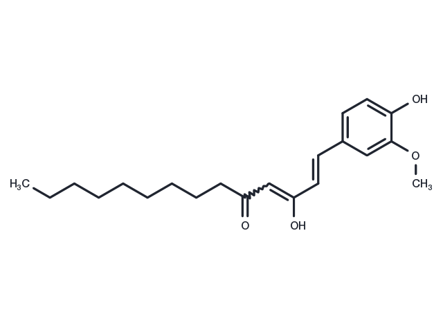 10-Dehydrogingerdione Chemical Structure