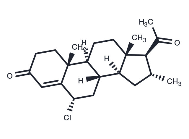 Clometherone Chemical Structure
