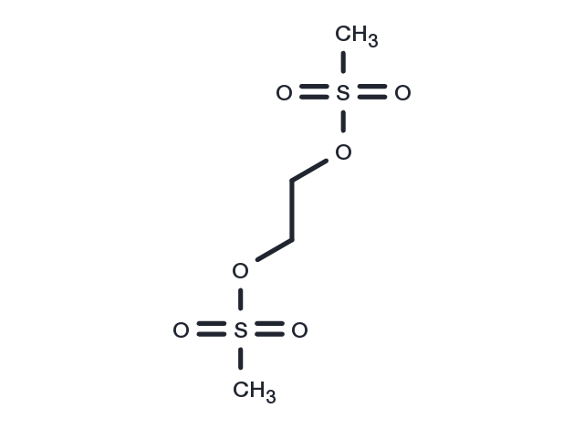 Ethylene dimethanesulfonate Chemical Structure