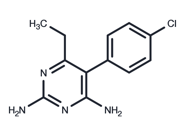 Pyrimethamine Chemical Structure