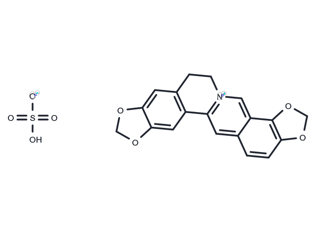 Coptisine sulfate Chemical Structure