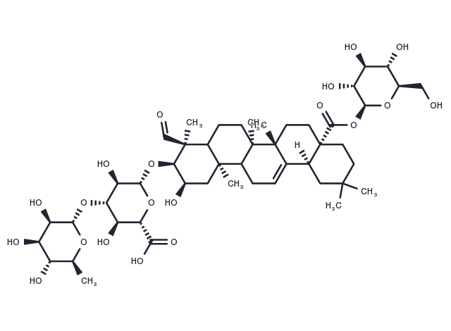 Amaranthussaponin II Chemical Structure