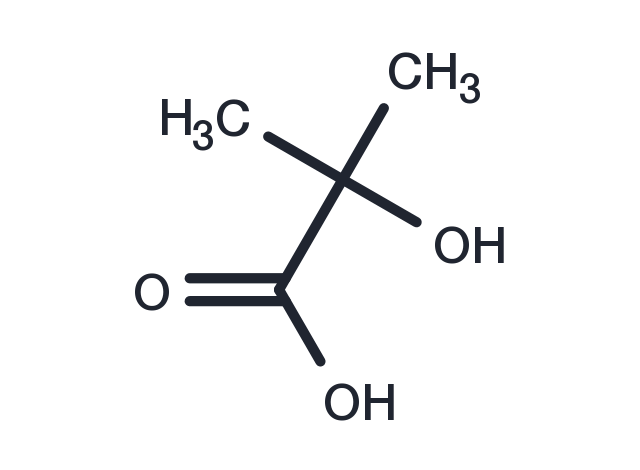 2-Hydroxyisobutyric acid Chemical Structure