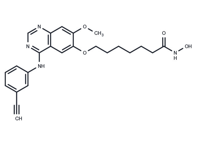 CUDC-101 Chemical Structure