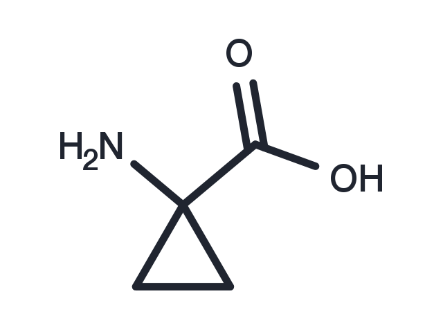 1-Aminocyclopropane-1-carboxylic acid Chemical Structure