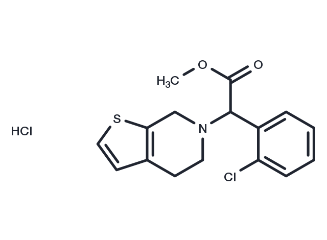 Clopidogrel Related Compound B Chemical Structure