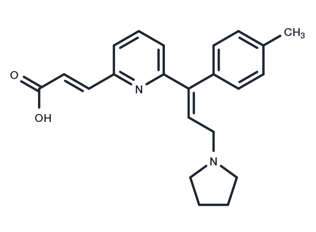 Acrivastine Chemical Structure