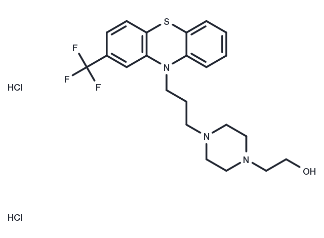 Fluphenazine dihydrochloride Chemical Structure