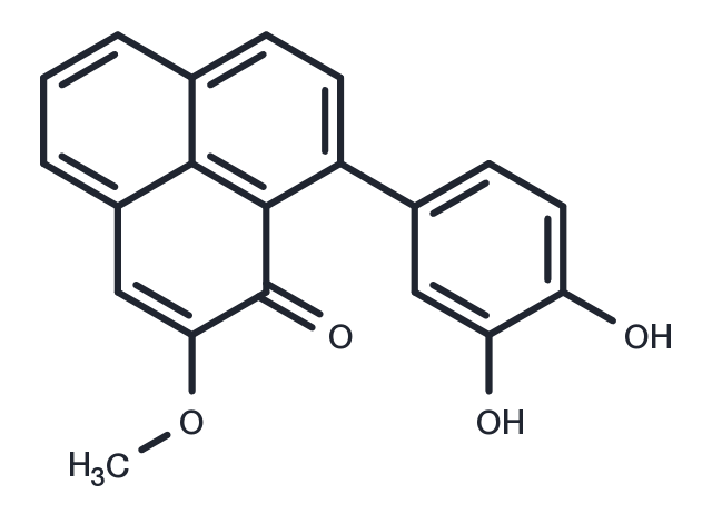 3,4-Dihydroxy-2-O-methylanigorufone Chemical Structure