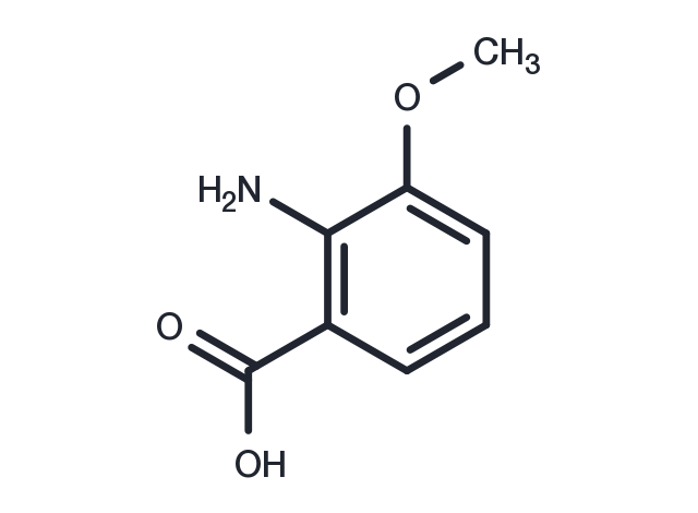 2-Amino-3-methoxybenzoic acid Chemical Structure