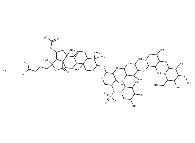 Frondoside A Chemical Structure