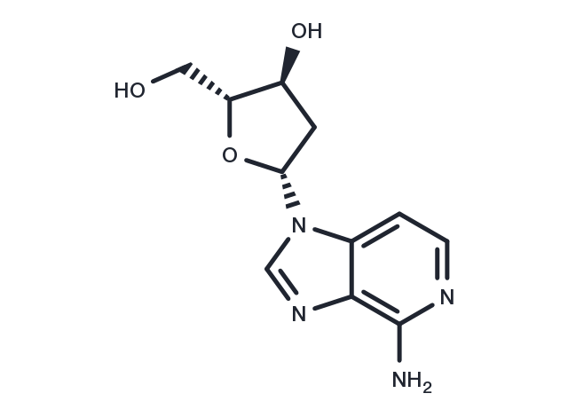 3-Deaza-2'-deoxyadenosine Chemical Structure