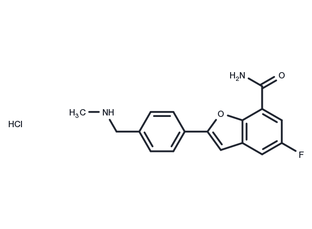Mefuparib hydrochloride Chemical Structure