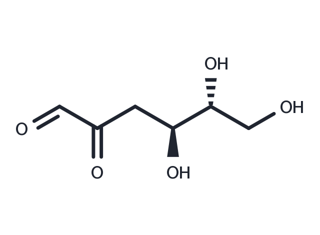 3-Deoxyglucosone Chemical Structure