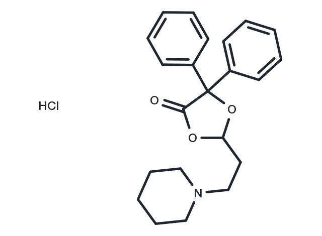 Pipoxolan hydrochloride Chemical Structure