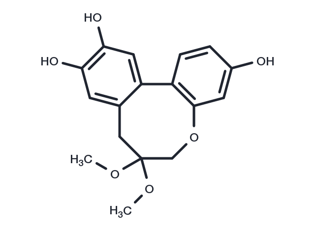 Protosappanin A dimethyl acetal Chemical Structure