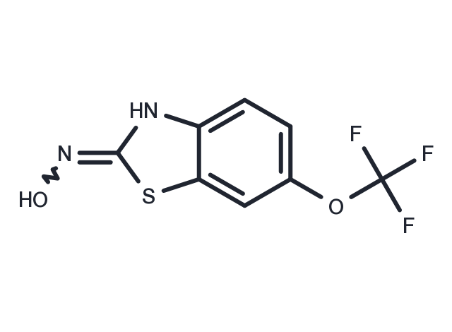 N-hydroxy Riluzole Chemical Structure