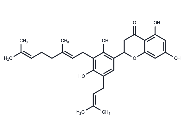 Sanggenol P Chemical Structure
