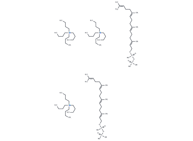 Geranylgeranyl pyrophosphate tetrabutylammonium(1:1.5) Chemical Structure