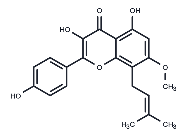 Isoanhydroicaritin Chemical Structure
