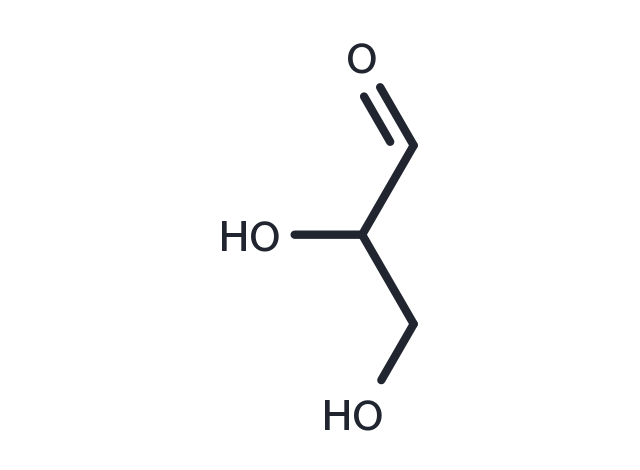 DL-Glyceraldehyde Chemical Structure