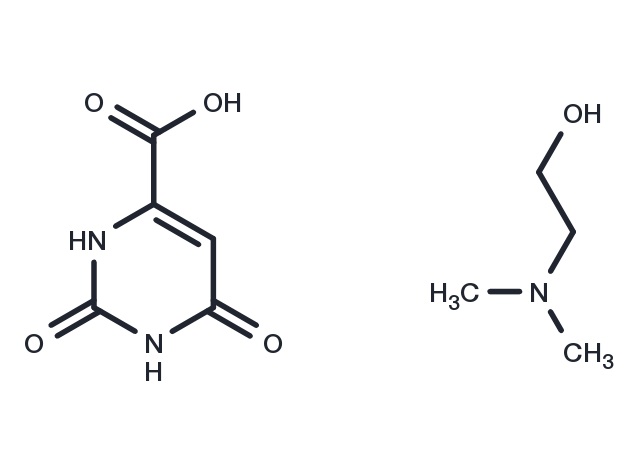 Deanol orotate Chemical Structure