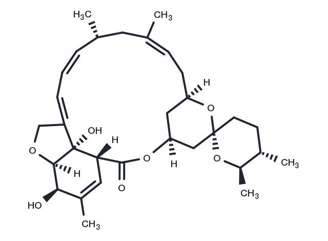 Milbemycin A3 Chemical Structure
