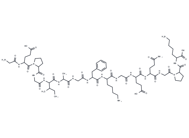 type II collagen fragment Chemical Structure