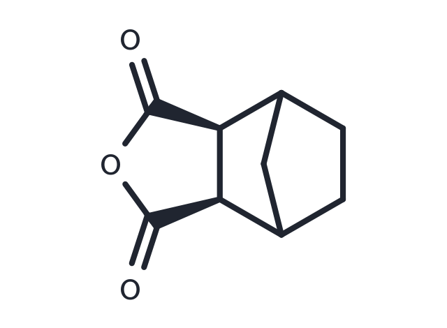 (3aR,4S,7R,7aS)-Hexahydro-4,7-methanoisobenzofuran-1,3-dione Chemical Structure