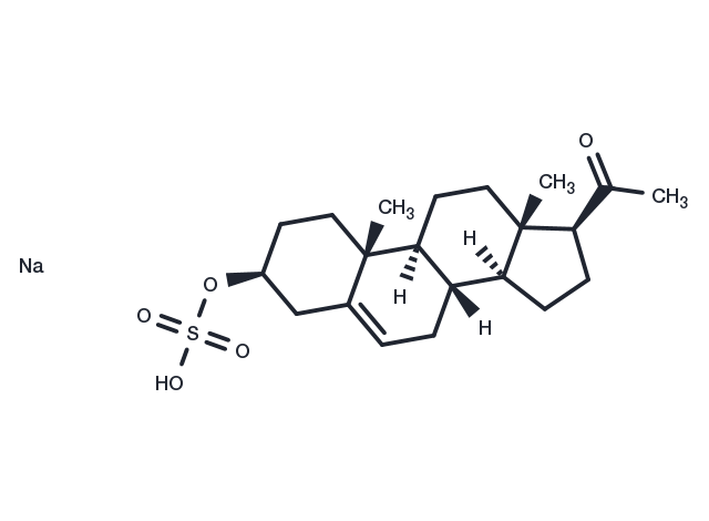 Pregnenolone monosulfate sodium salt Chemical Structure