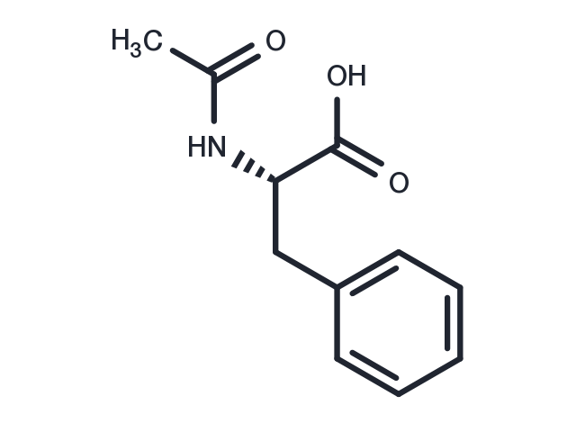 N-Acetyl-L-phenylalanine Chemical Structure