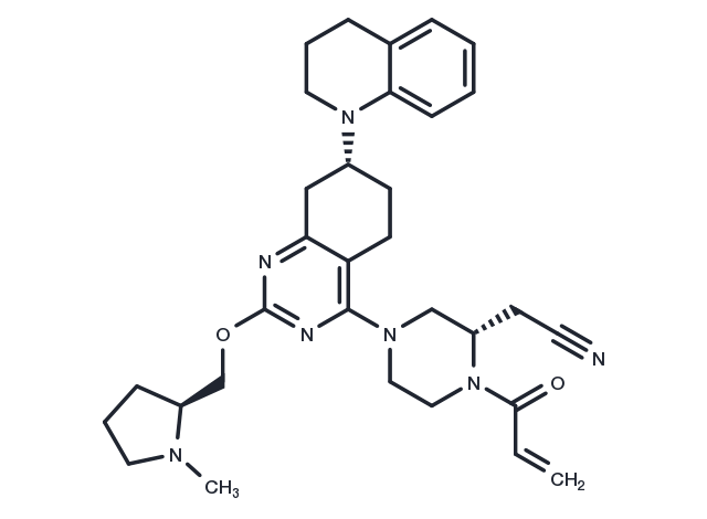 KRAS G12C inhibitor 25 Chemical Structure