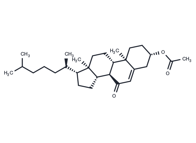 7-Oxocholesteryl acetate Chemical Structure