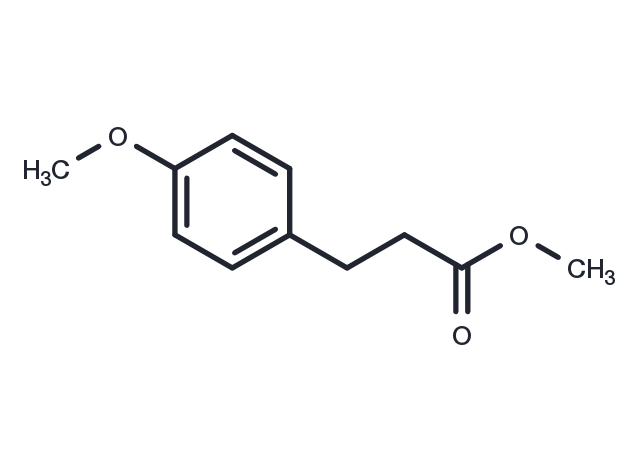 Methyl 3-(4-methoxyphenyl)propanoate Chemical Structure