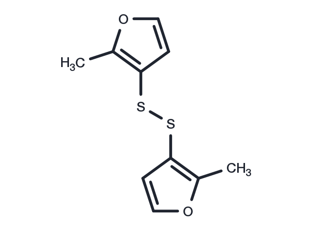 Bis(2-methyl-3-furyl)disulfide Chemical Structure