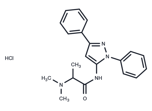 Difenamizole HCl Chemical Structure