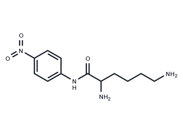 Lysine 4-nitroanilide Chemical Structure
