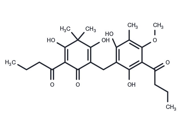 Aspidin BB Chemical Structure
