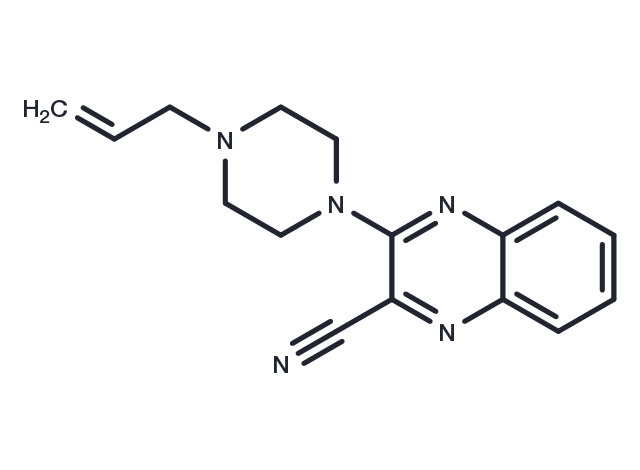 3-(4-prop-2-en-1-ylpiperazin-1-yl)quinox Chemical Structure
