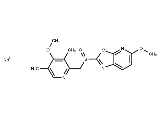 Tenatoprazole sodium Chemical Structure