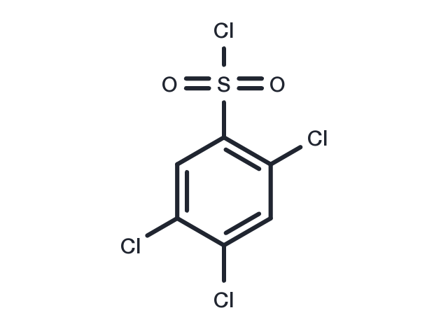 2,4,5-Trichlorobenzenesulfonyl chloride Chemical Structure