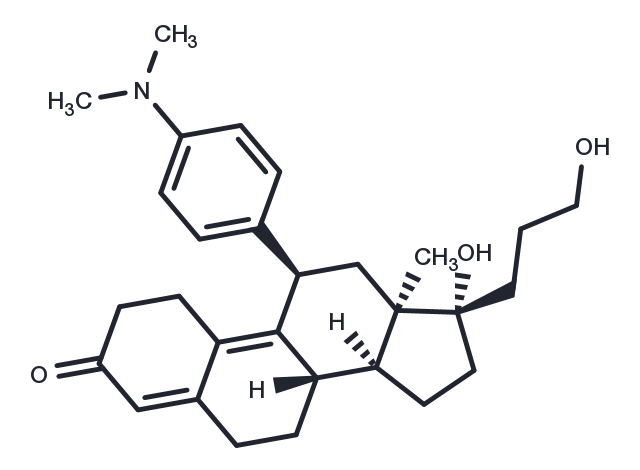 Onapristone Chemical Structure